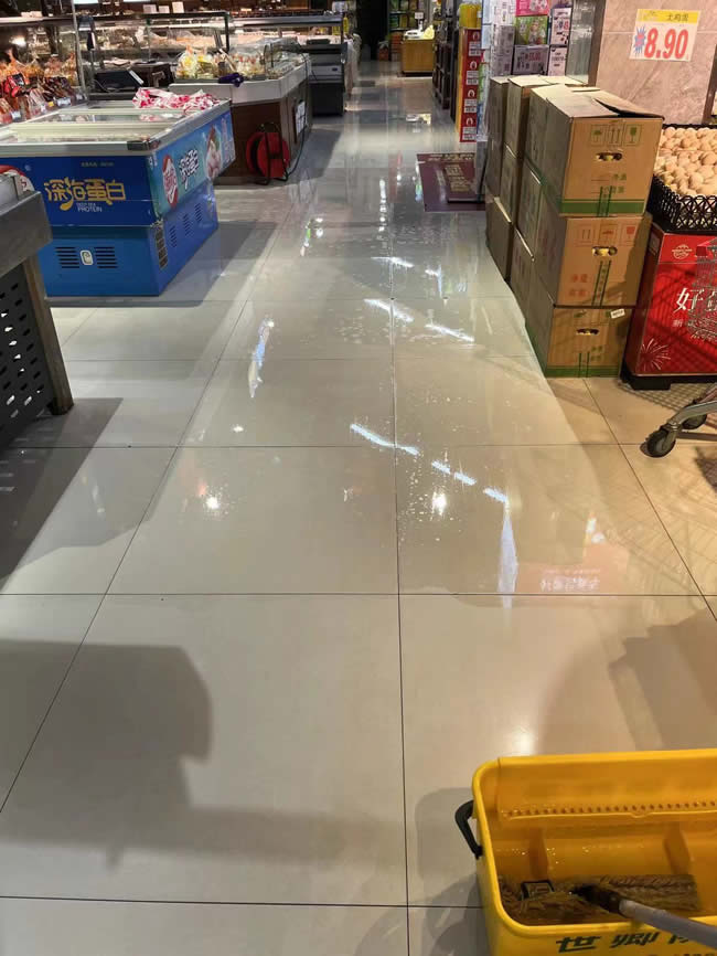 四川省廣元市物美超市地面防滑